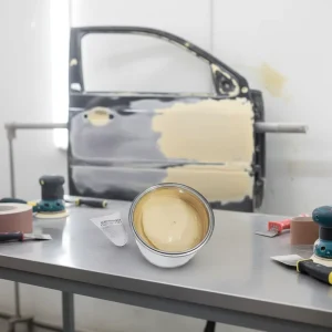 Auto Refinish Body Filler Polyester Putty Good Adhesion Auto Car Refinish Easy Sanding