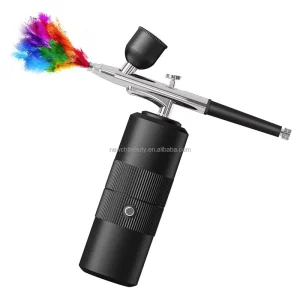 Automatic Airbrush Makeup Nano Spray Gun Home Cordless Food Pigment Airbrush Nail Art Paint Rechargeable Airbrush Machine