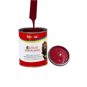 Automotive Refinish Coating YWJK B17 2K Peach Red High Gloss Durable Car Body Repair Spray Lacquer