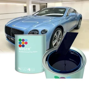Automotive Refinish Tiffany Ocean Pearl Metallic Light Blue Color 1K Car Paint