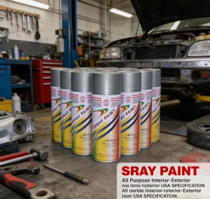 Automotive Spray Paint Fast Drying Car Body Paint for Scratch Repair Touch up High Gloss Finish Exact Color Match