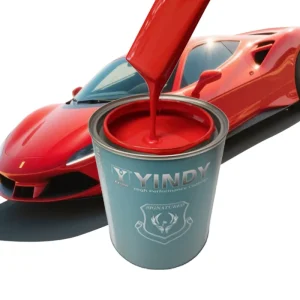 B13 Factory Direct Sales of Acrylic Paint in China Car Repair Paint 2K Rose Red Automotive Coating Paint Auto Body Paint
