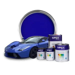B23 Automotive Repair Paint 2K Purple Blue Acrylic Spray Application Liquid Coating for Metal Substrate & Plastic