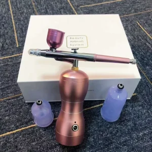 BALLUS Tiktok Rechargeable Air Brush Makeup Kits Air Compressor Spray Portable Mini Airbrush for Home Use