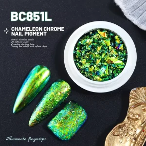 BC8 Series Chameleon Flakes MSDS Certified Non toxic Mixed Sequins for Christmas Decoration DIY