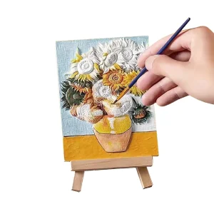 BEIFA Factory Price Customizable Art DIY Toys Van Gogh Category Paintings BRST80370A 3D DIY Relief Painting Set