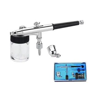 BT-134 All-in-One Copper Gravity Feed Eco-Friendly Double Action Airbrush System Professional Makeup Cake Decorating Nail Art