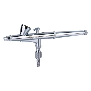 BT-136 Pro Dual Trigger Precision Gravity Feed Airbrush Kit Dual Trigger Copper Material for Detail Art Tattoo & Body Makeup