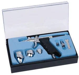BT-166A Double Action Gravity Feed Copper Eco Friendly Airbrush Gun Customizable Colors for Body Painting Cake Decorating Nail