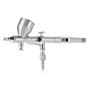 BT-180 Copper Airbrush Kit for Tattoo Body Art Cake Design Gravity Feed Aerografo