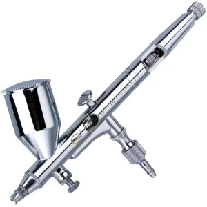 BT-181 Professional Copper Airbrush Paint Kit Aerografo Dual Action Nozzle for Makeup Nail Art Body Painting Cake Decorating