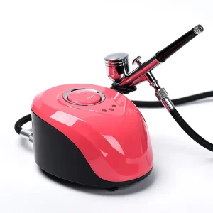 BT 19 Professional Multi Purpose Airbrush Kit with Rechargeable Compressor for Nail Tattoo Cake Decor Makeup