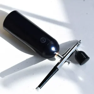 Barber Airbrush Compressor Kit Hair Color Sprayer Air Brush for Painting Tattoo Art and Cake