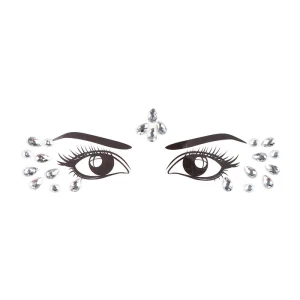 Beautiful Diamond-shaped Stickers Are Used to Decorate Facial Party Supplies and diamond Paintings