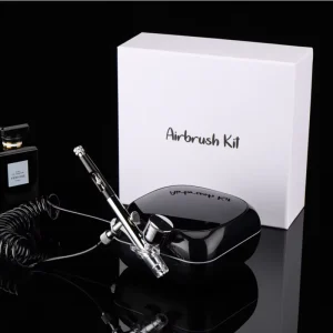 Beauty Easy Clean Portable 0.3 Mm Airbrush System Compressor Kit for Makeup Nail Cake