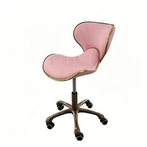 Beauty Salon Technician Saddle Esthetician Stool Chair Nail Spa Customer Chair and Pedicure Stool Chairs with Wheels for Tech