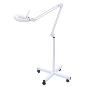 Beauty Station Glare Free Ergonomic Design LED Foldable Magnifier for Permanent Makeup