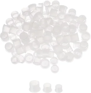 Beauty Tattoo Ink Caps Small 100pcs bag Big Middle Small Size Disposable Tattoo Ink Cups Tattoo Pigment Ink Cup