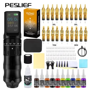 Beginner Adjustable Tattoo Kits Tattoo Machine Kit for Body Art