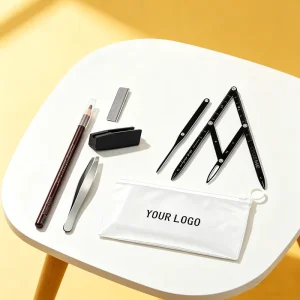 Beginner Master Eyebrow Kit Stainless Steel Kit Microblading Easy to Use Soft Permanent Makeup Body Art Training Tool