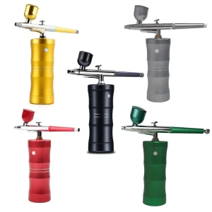 Best Cordless Airbrush for Cake Decorating Nails Hobby Kit Tattoo Compressor Mini Spray Airbrush