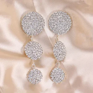 Best Seller Open Body Accessories Women Round Rhinestone Pendant Chest Paste Sexy Breast Head Cover Chest Jewelry Nipple Cover