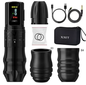 Bestia 2400mAh Powerful Motor 2.4-4.2mm Adjustable Stroke Professional Tattoo Gun Wireless Tattoo Pen Machine for Body Art
