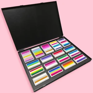 Bestselling Children’s Rainbow Palette A4 Natural Plant Set for Makeup Holidays Halloween and Professional Face Painting