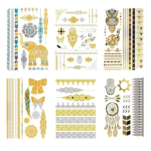 Big Water Transfer Easy to Remove Bride Tribe Temporary Tattoos Stickers Smart Sticker