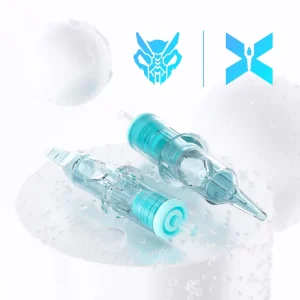 Bigwasp Blue 20Pcs Box Round Liner Disposable Sterilized Safety Permanent Makeup Tattoo Supplies Tattoo Cartridge Needle