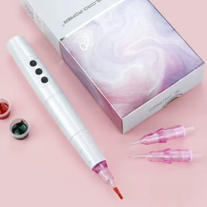 Biomaser Dropshipping Products Suppliers TP006 Permanent Makeup Machine Wireless Pen Kit Microblading Machine Set Tattoo