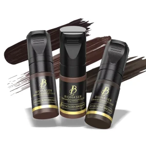 Biomaser Liquid PMU Pigment 12ml Semi Permanent Tattoo Ink for Microblading & Machine
