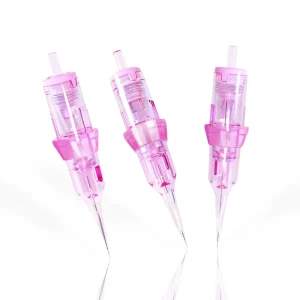 Disposable Permanent Makeup Cartridge Needles for Cordless Tattoo Machine, Ombre Powder Brows