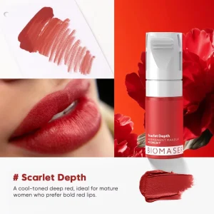 Biomaser Powder PMU Pigment Ink for Lips Blush Eyebrow Permanent Makeup Microblading Tattoo Ink for Training Tools