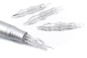 Biomaser Screw Cartridge Needle EO Gas Sterilized 10pcs Box Microblading Tool Permanent Makeup Microblading Needles