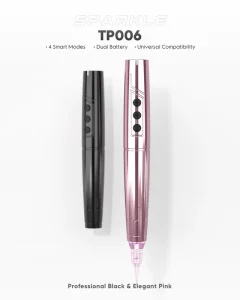 Biomaser TP006 Universal Needle Cartridge Wireless PMU Pen Rotary Tattoo Machine for Eyebrow Lip Eyeliner Makeup