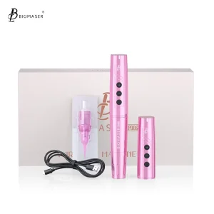 Biomaser TP006 Wireless Permanent Makeup Tattoo Eyebrow Microblading Pen BMX Dermografo Micropigmentation Tattoo Machine