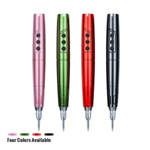 Biomaser Training School Tattoo Tattoo Pen Wireless Tattoo Pen Machine Kit Rotary Machine Pen for Permanent Makeup