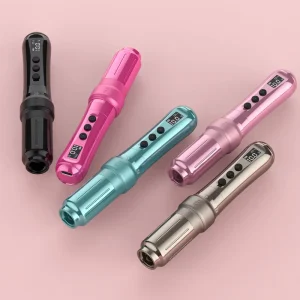 Biomaser U1 Wireless PMU Tattoo Machine Adjustable Stroke for Permanent Makeup on Eyebrows Lips & Eyeliner