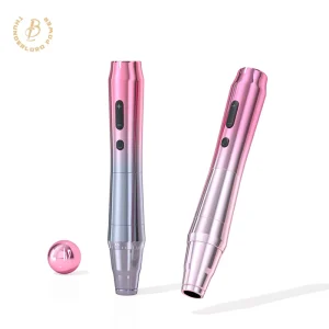 Biomaser Wireless Tattoo Machine Dermografo Permanent Makeup With 2 Battery Heads Microblading Kit for Academy