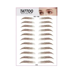 Bionic Eyebrow Stickers sy8u Eyebrow Tatoo Tattoo Sticker Temporary Tattoo Design Kit Temporary Tattoo for Sexy Woman Beautiful