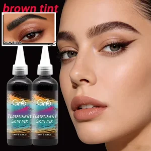 Black Brown Coffee Tint Henna Dye Brow With OEM Service Permanent Makeup Pigment