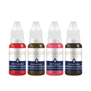 Black Fast Coloring Creamy Private Label Custom Permanent Ink Tattoo Pigments