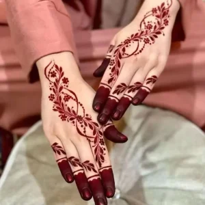 Black Maroon Deep Red Henna Paste for Body Painting 30ml Arabian Stencil Cone Tube