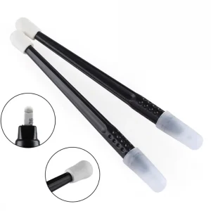 Black Microblading Pen With 18U 0.18 Microblade Embroidered Needles Manual Eyebrow Tattoo Pen