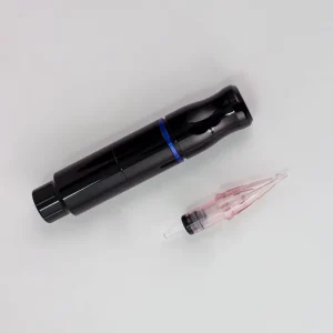 Black PMU Rotary Tattoo Machine Wireless Permanent Makeup
