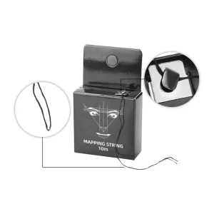 Black Pre-inked Permanent Brow Mapping Thread String Eyebrow Mapping String Box Microblading Supplies