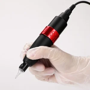 Black Rocket Tattoo Machine Professional Rotating Tattoo Pen OEM Accepted