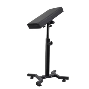 Black Stainless Steel Tattoo Arm and Leg Rest Adjustable for Permanent Makeup Accessories