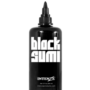 Black Sumi Japanese Tattoo Ink 12 OZ Per Bottle Tattoo Ink
